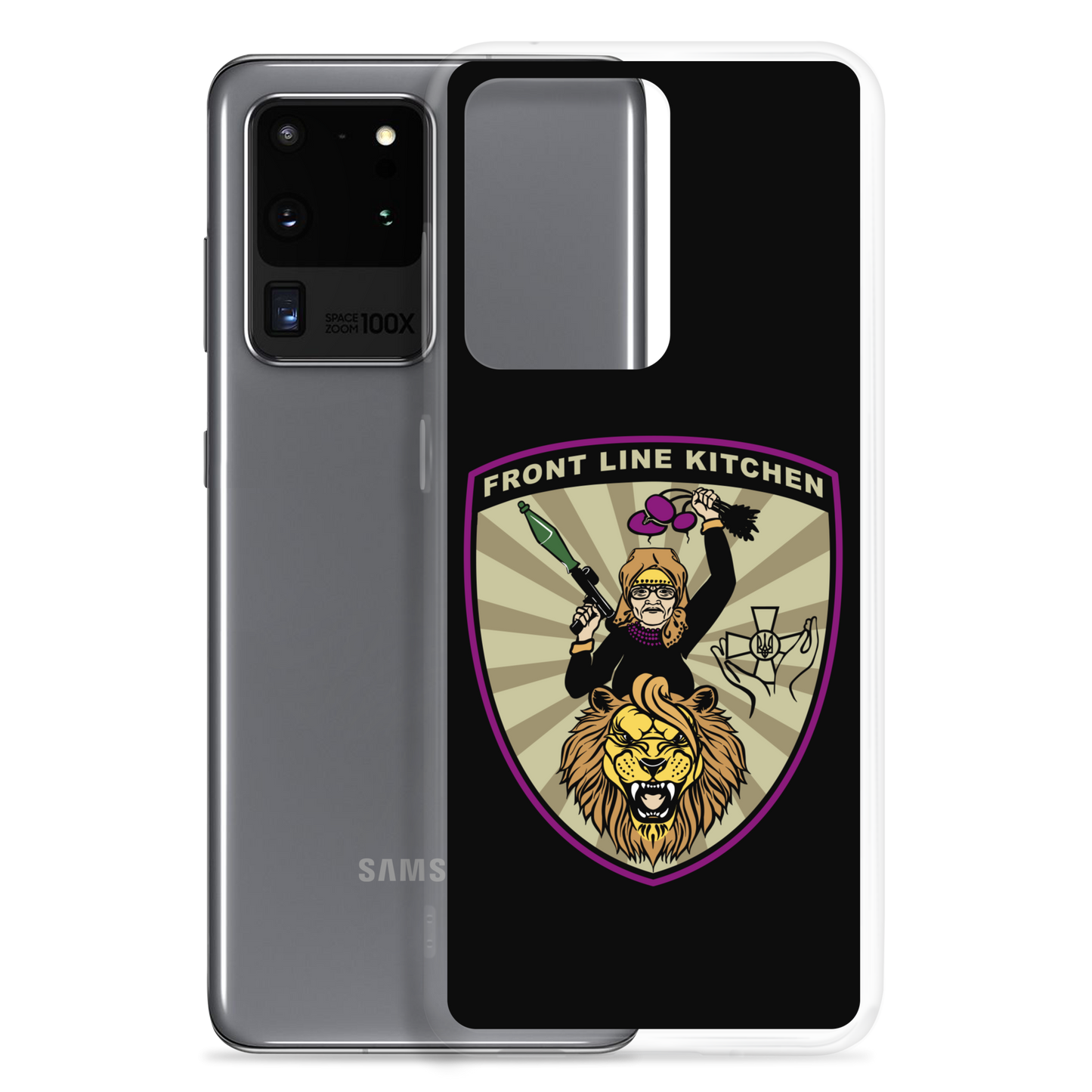 NAFO FLK Babusia Samsung Phone Case