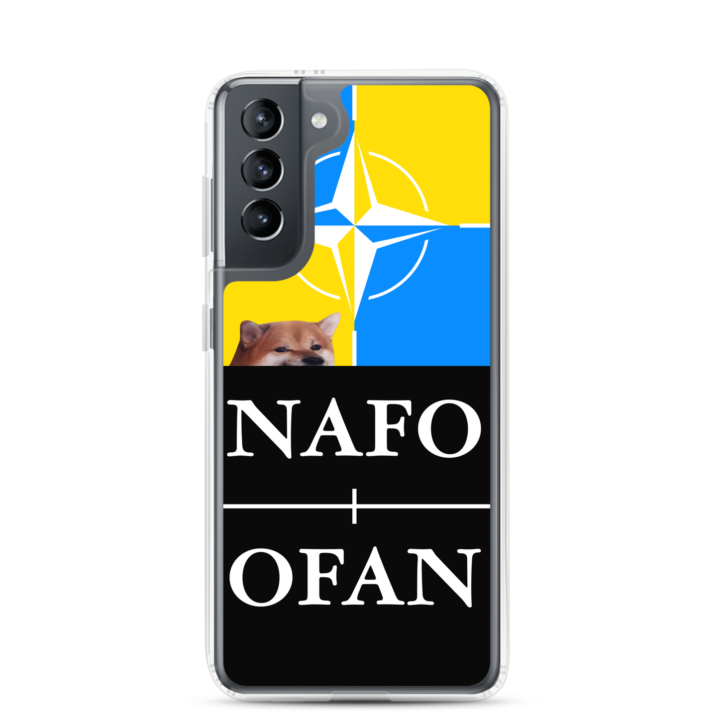 NAFO Blue/Yellow Samsung Case
