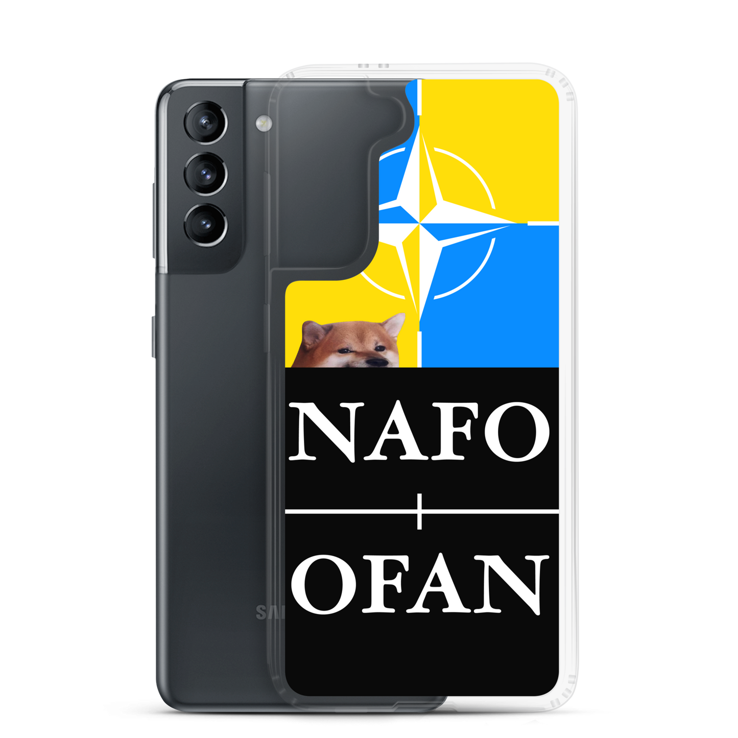 NAFO Blue/Yellow Samsung Case