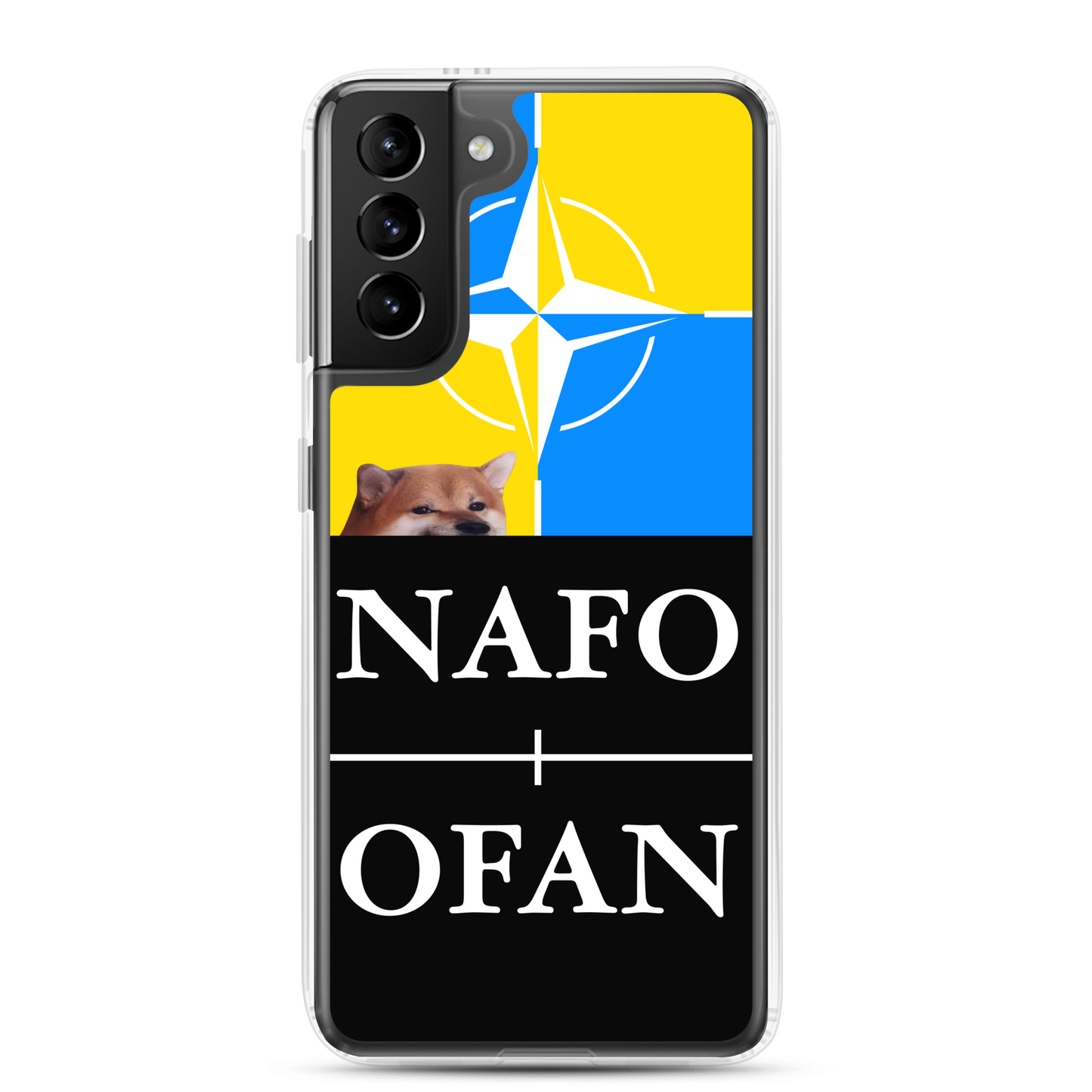 NAFO Blue/Yellow Samsung Case