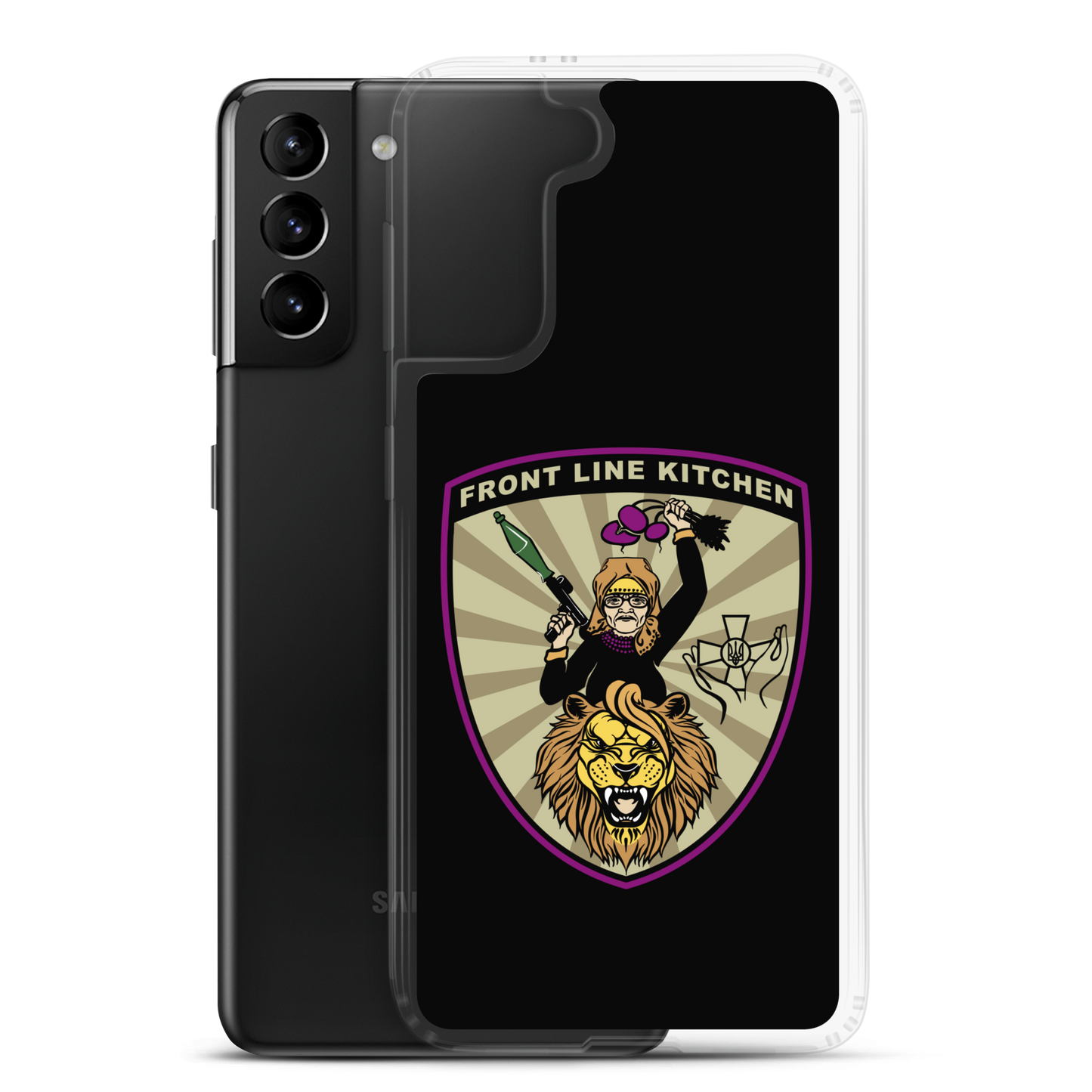 NAFO FLK Babusia Samsung Phone Case