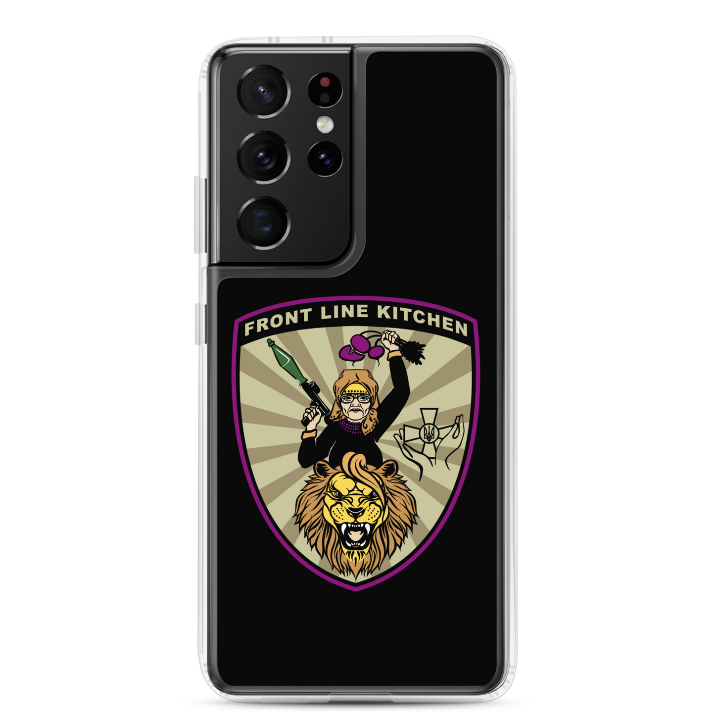 NAFO FLK Babusia Samsung Phone Case