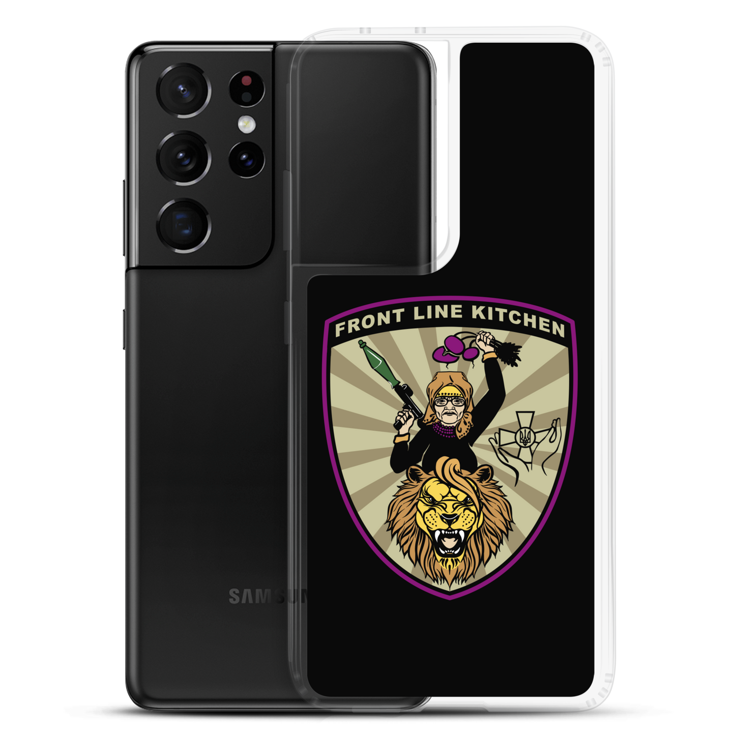NAFO FLK Babusia Samsung Phone Case