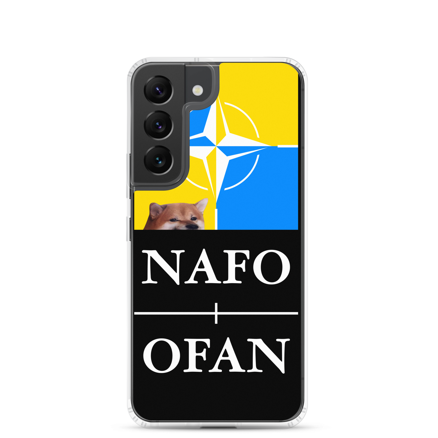 NAFO Blue/Yellow Samsung Case