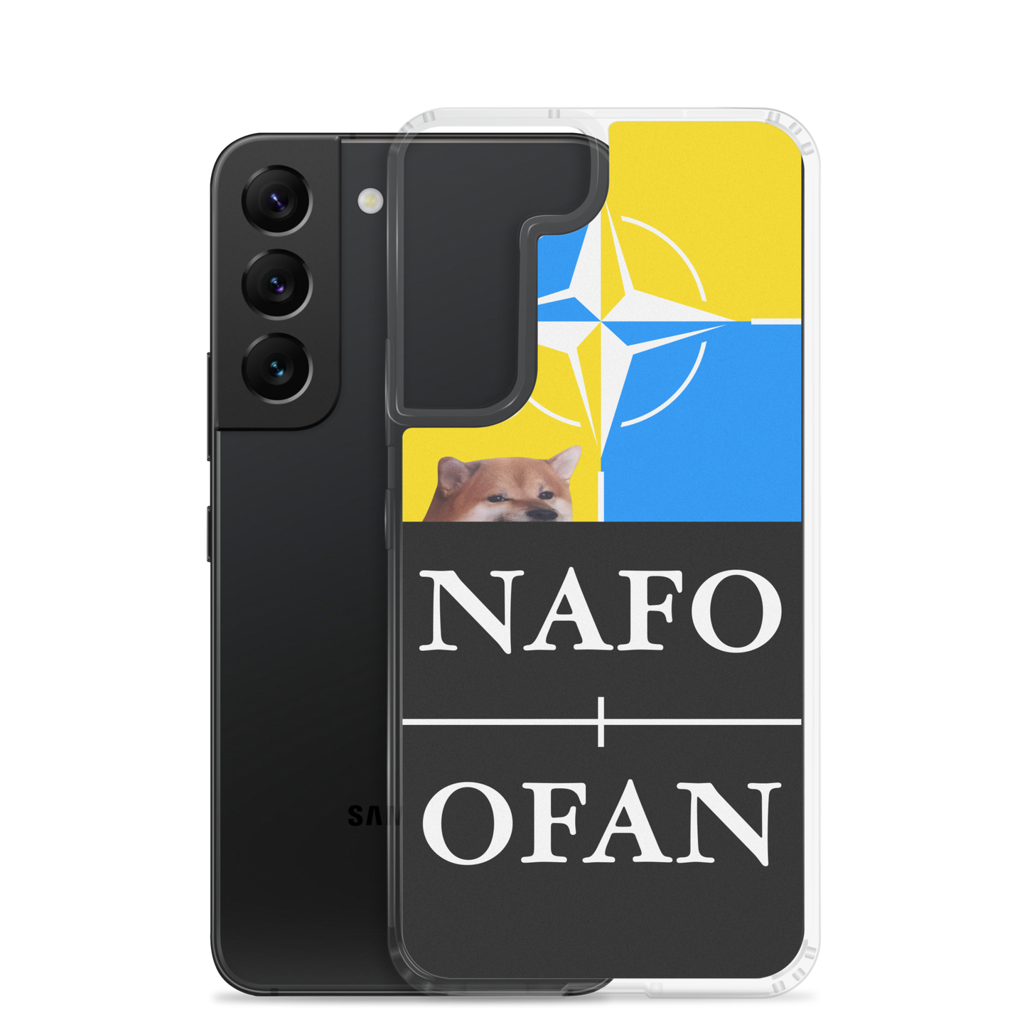 NAFO Blue/Yellow Samsung Case