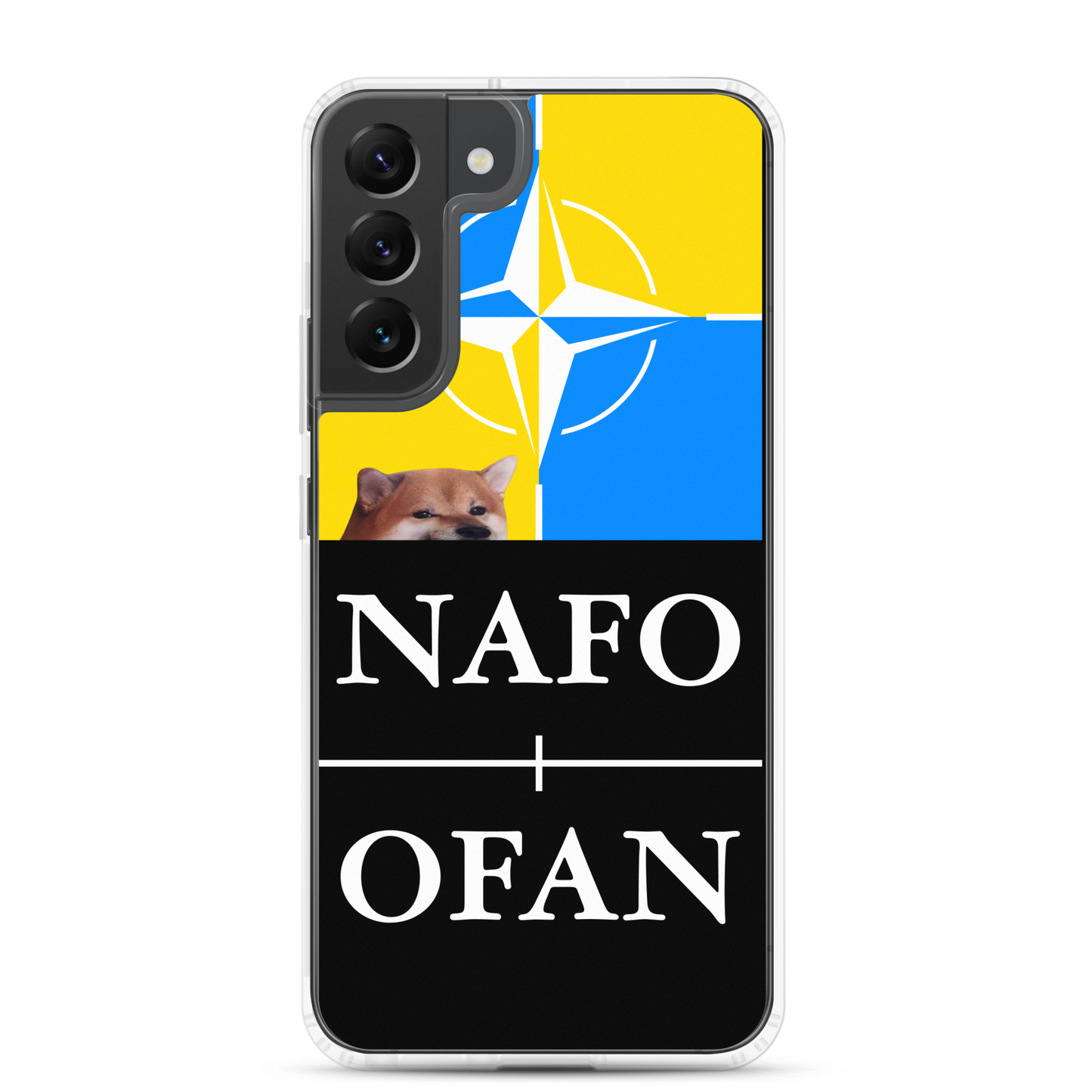 NAFO Blue/Yellow Samsung Case