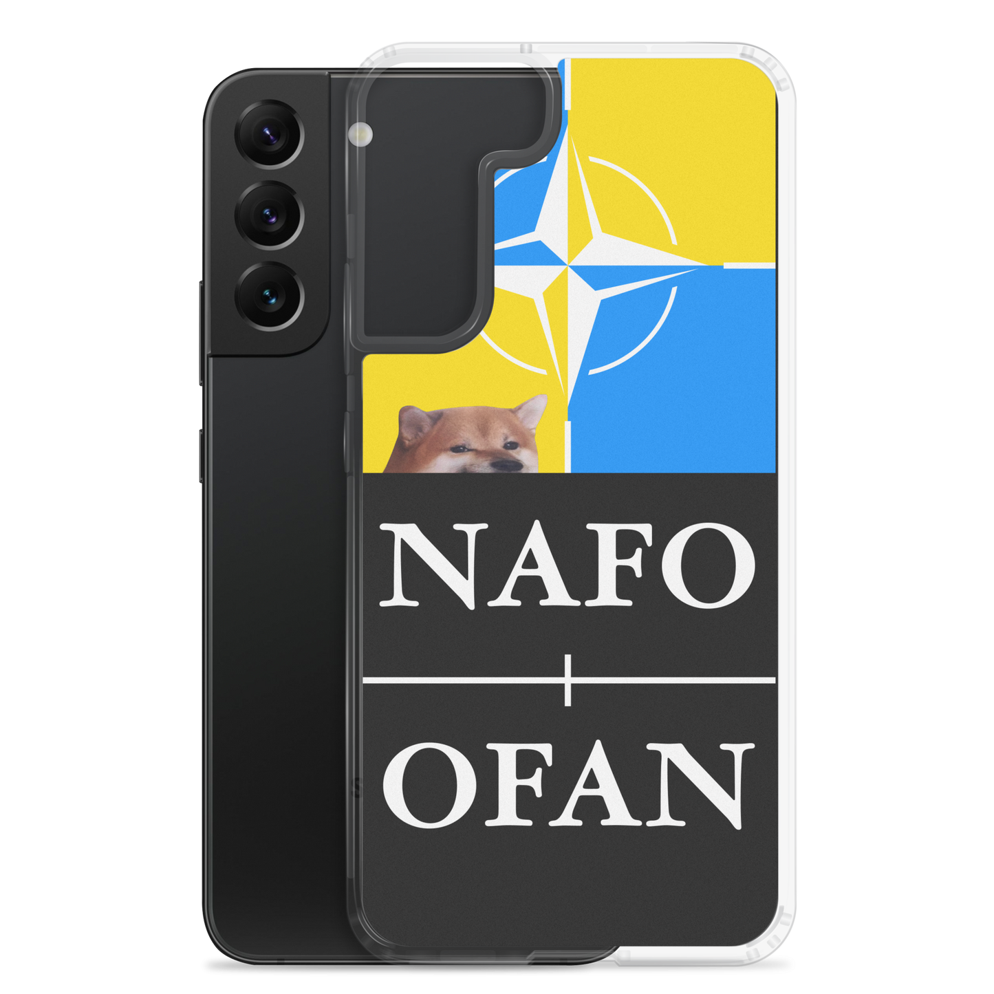 NAFO Blue/Yellow Samsung Case