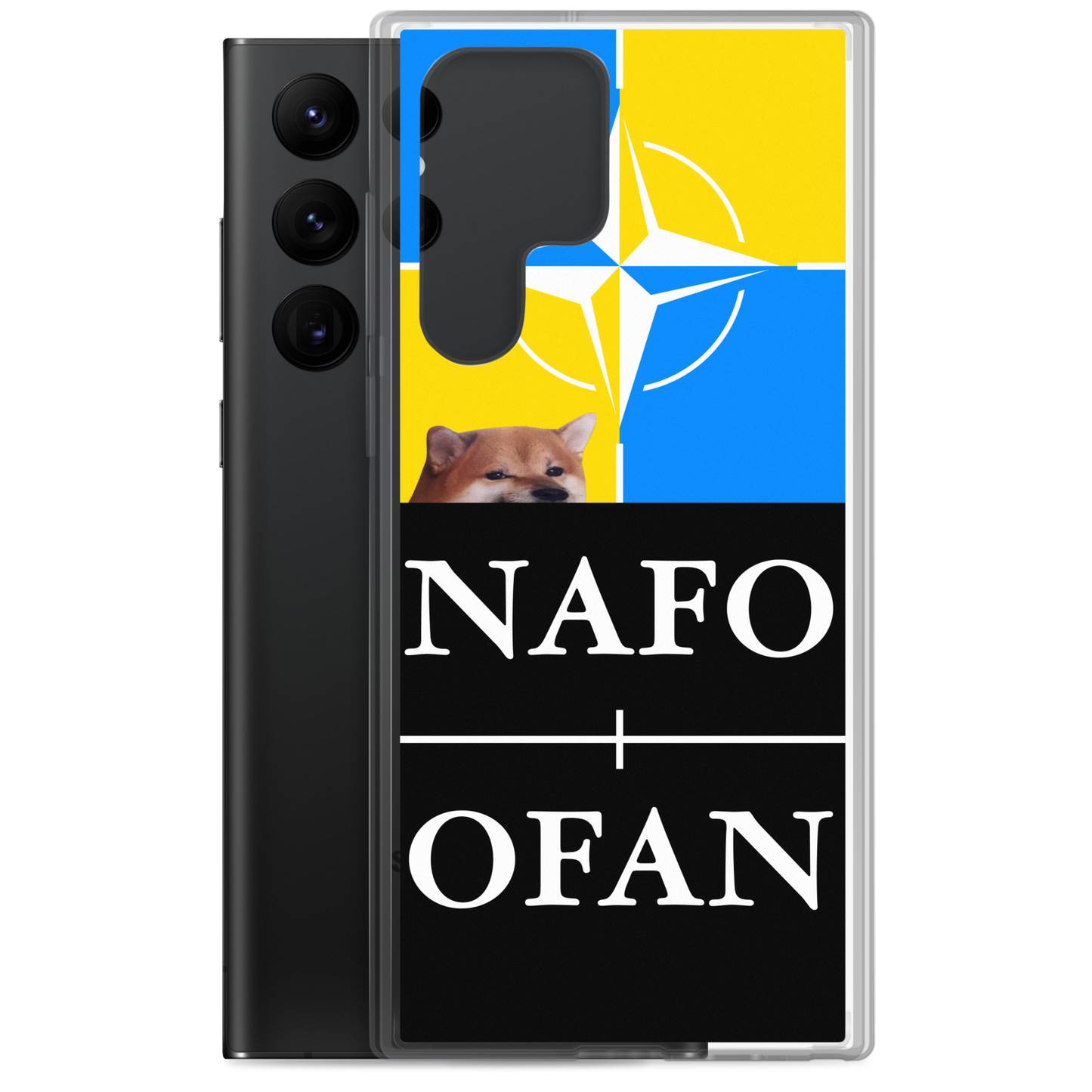 NAFO Blue/Yellow Samsung Case