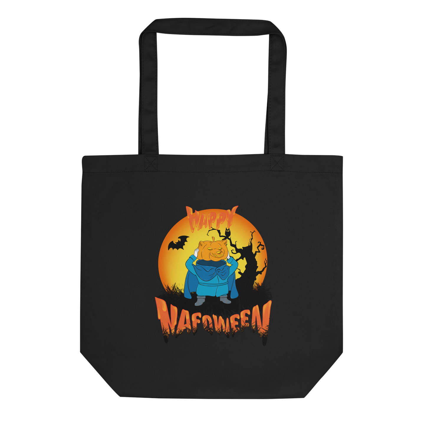 NAFO Pumpkin Rider NAFOween Tote Bag