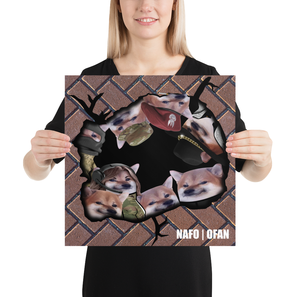 NAFO Wall Break Poster