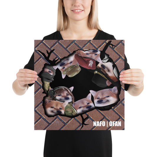 NAFO Wall Break Poster