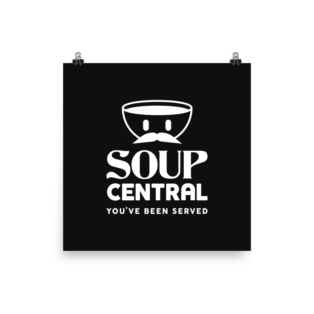 NAFO x Soup Central Poster (White)