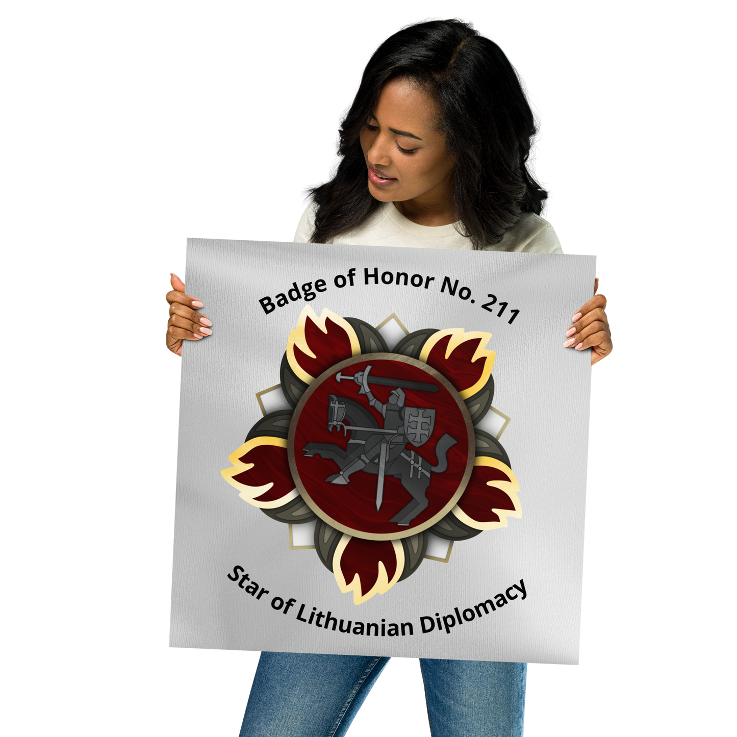 NAFO Star of Diplomacy Recipient Poster