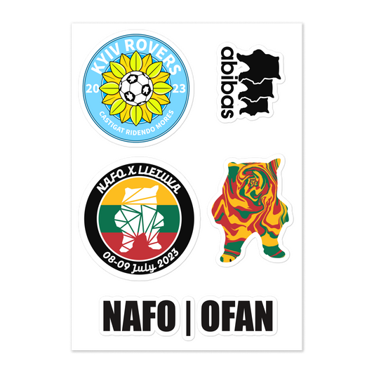 NAFO Summer Sticker Sheet
