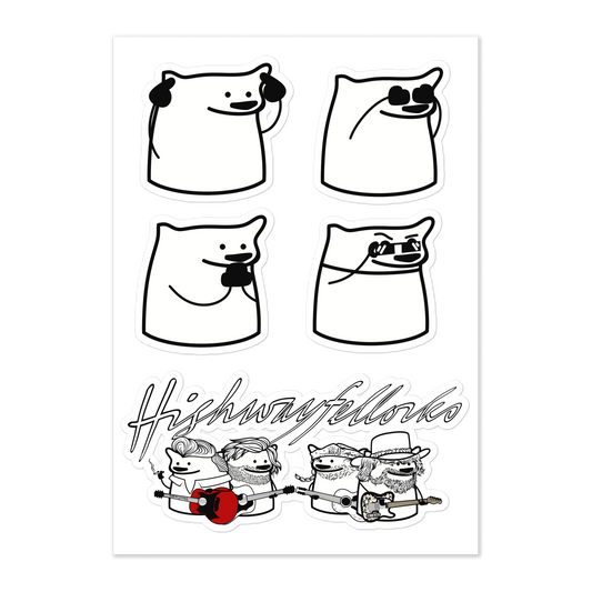 NAFO Fella Sock Character Sticker Sheet #5