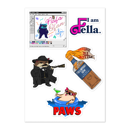 NAFO Summer Sticker Sheet #2