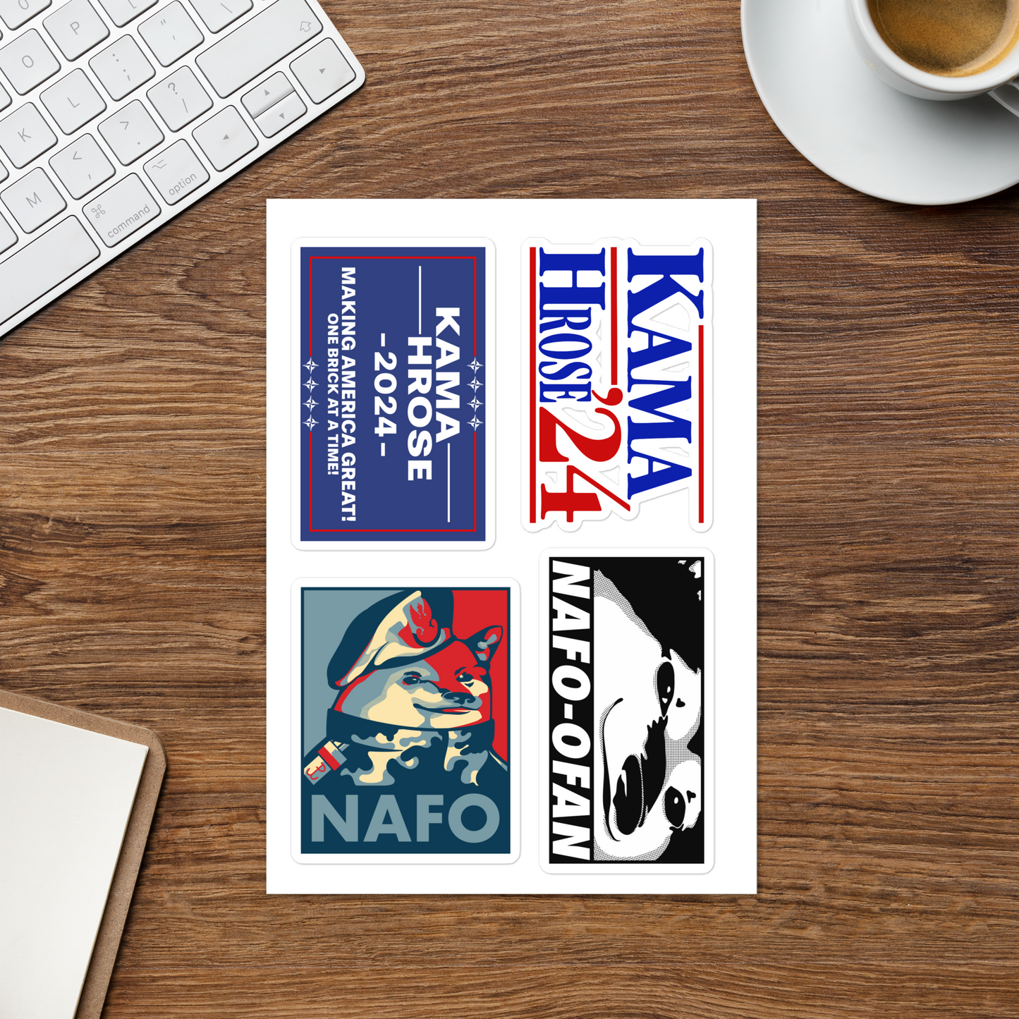 NAFO January '24 Sticker Pack