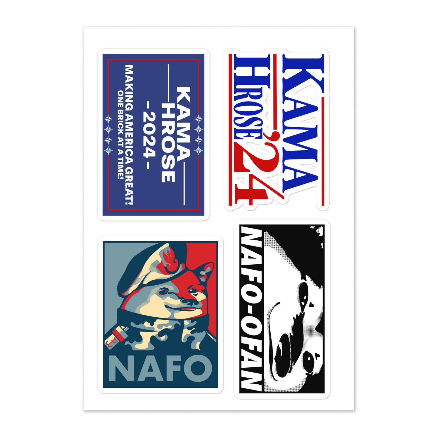 NAFO January '24 Sticker Pack