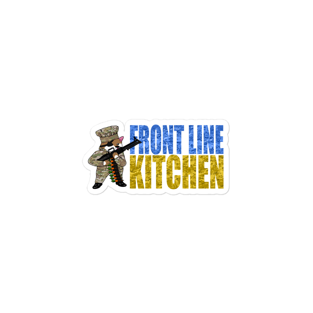 NAFO Front Line Kitchen Sticker