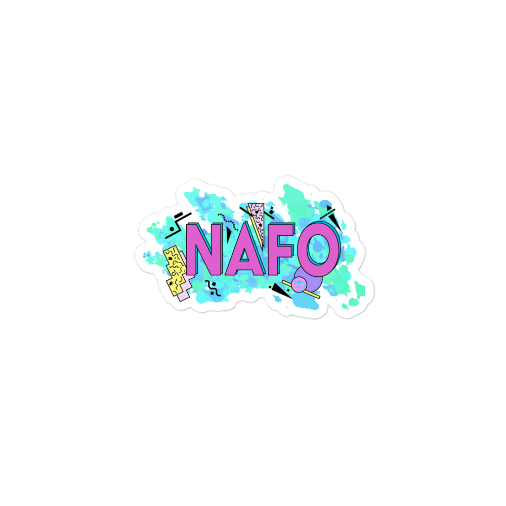 NAFO Retro Sticker