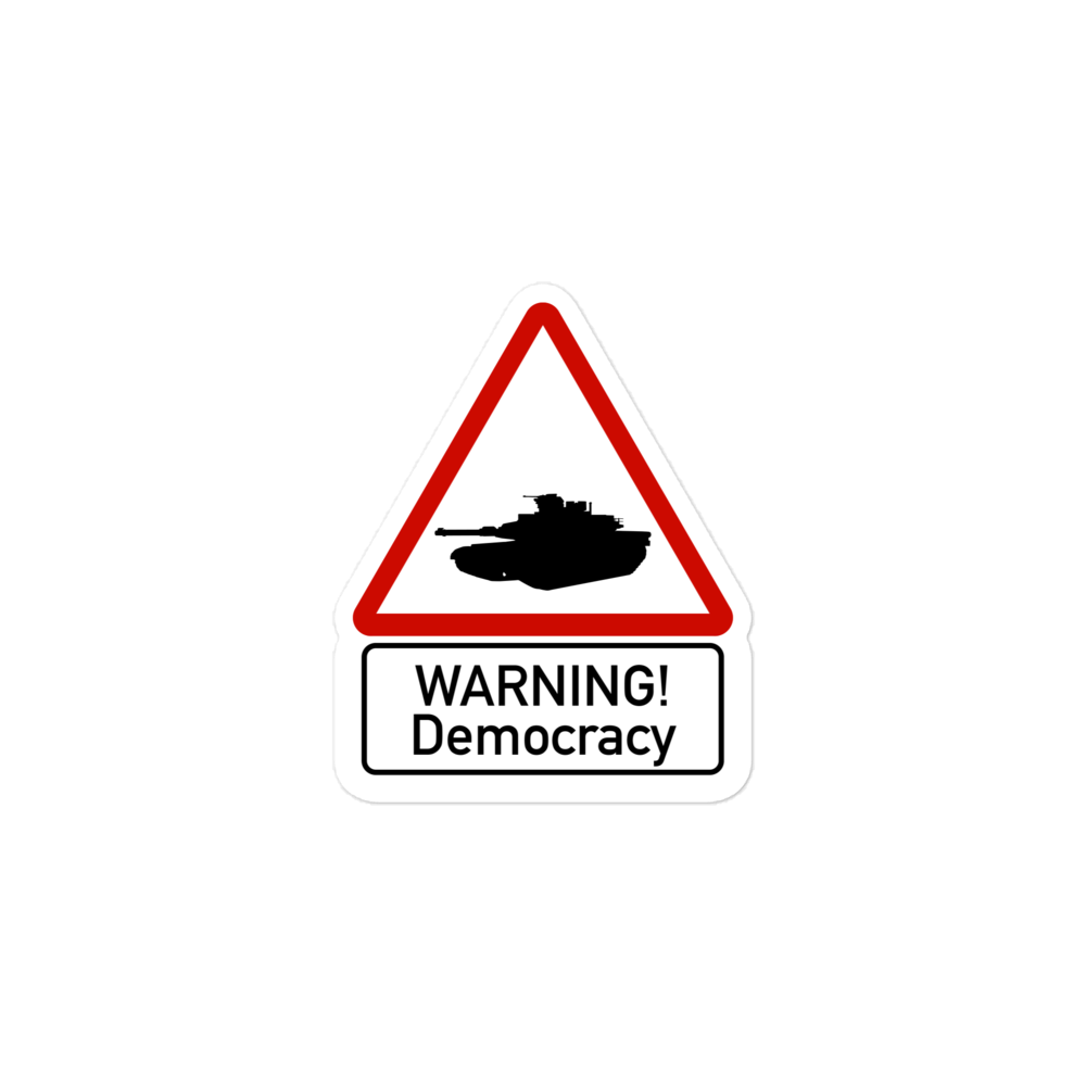 WARNING! Democracy!