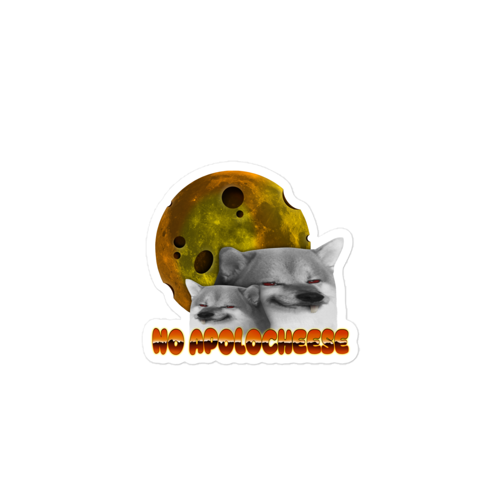 NAFO No Apolocheese Sticker