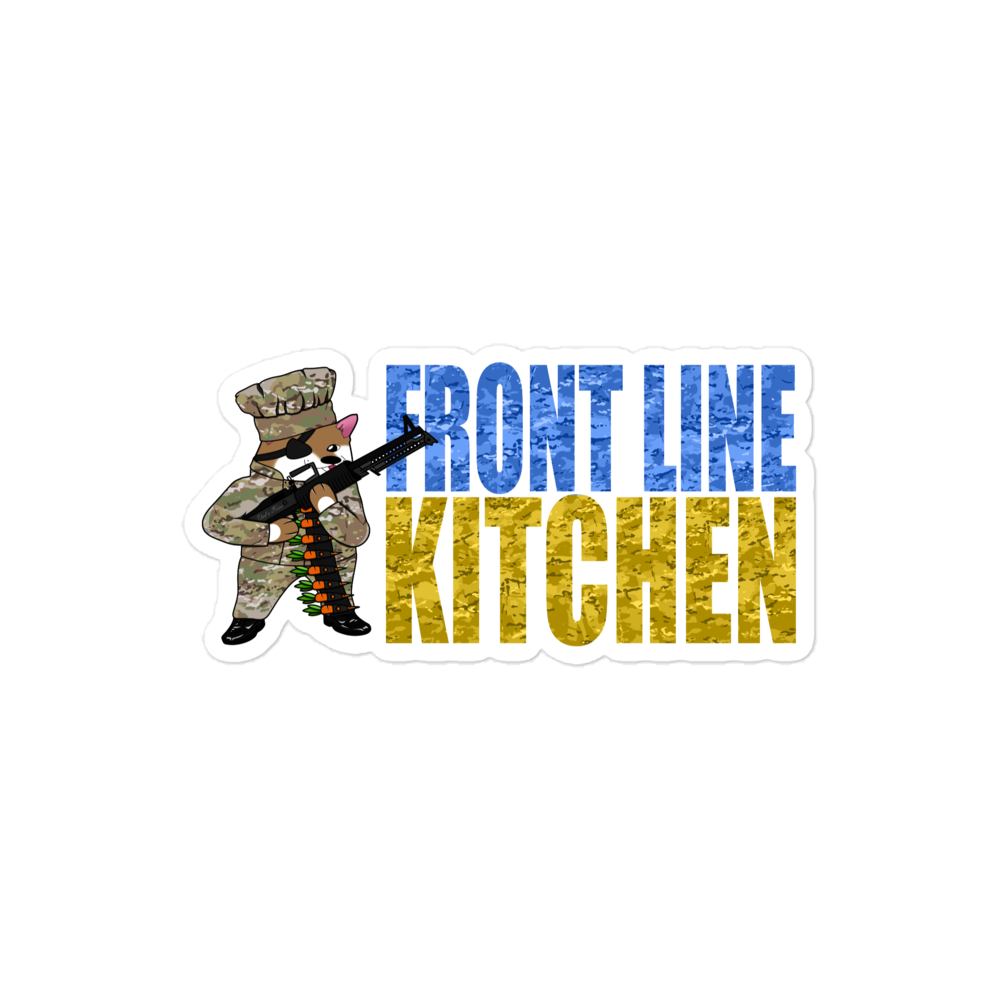 NAFO Front Line Kitchen Sticker