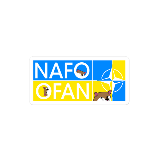 NAFO Anniversary Sticker