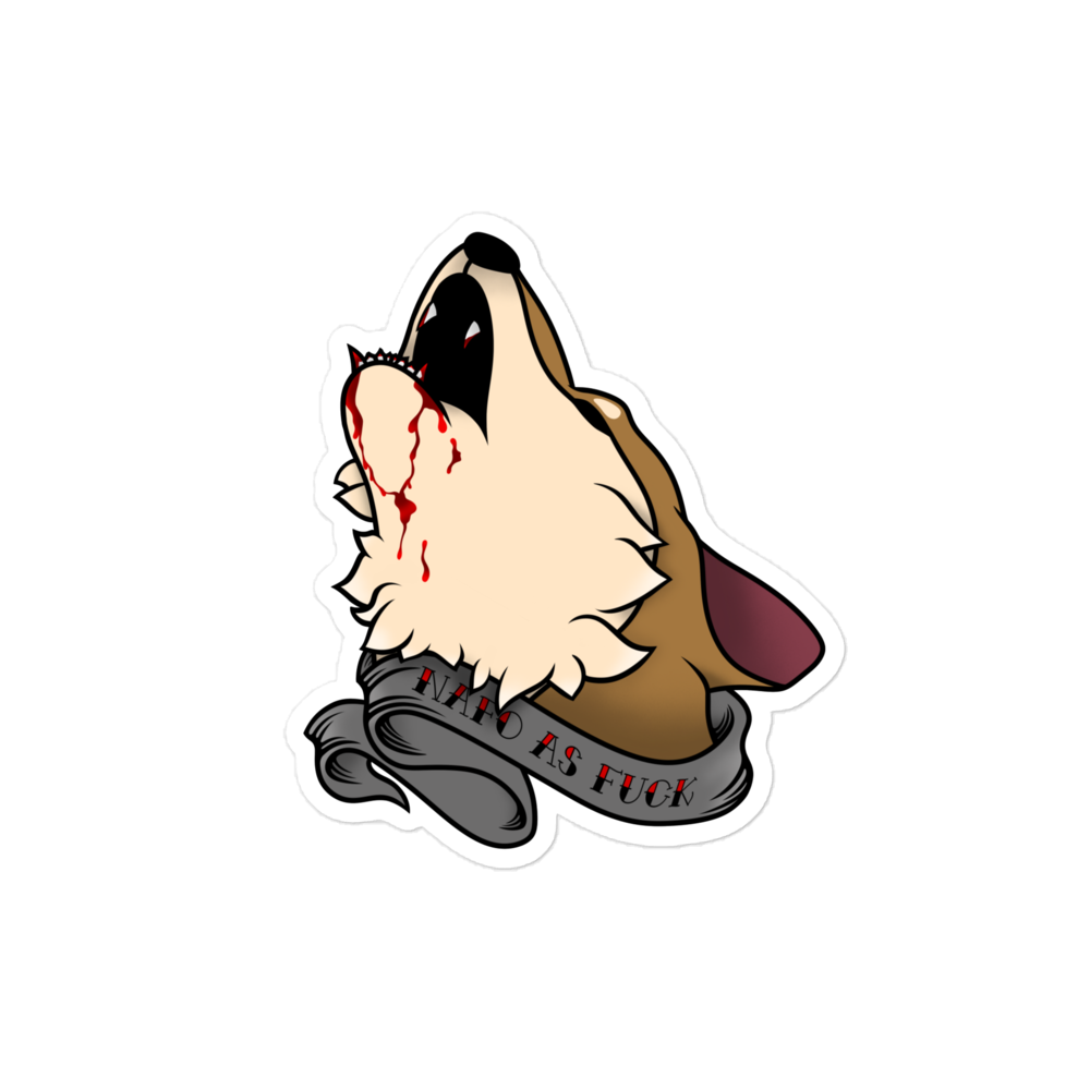 NAFO As Fuck Sticker