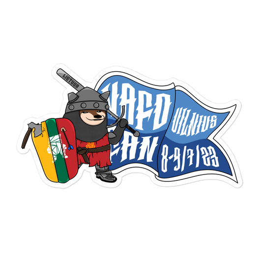 NAFO Summit - Vilnius Sticker