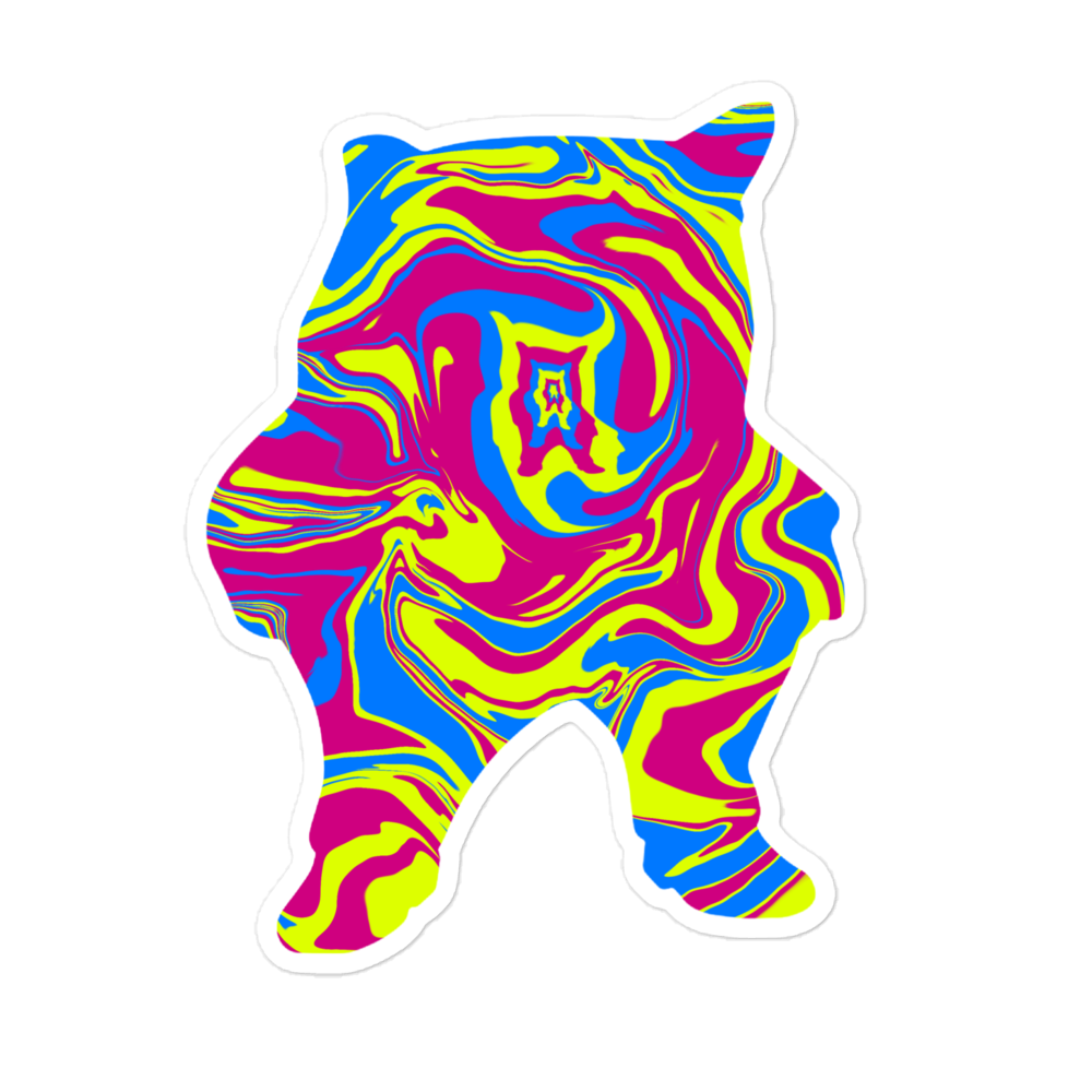 NAFO Psychedelic (Dark) Sticker