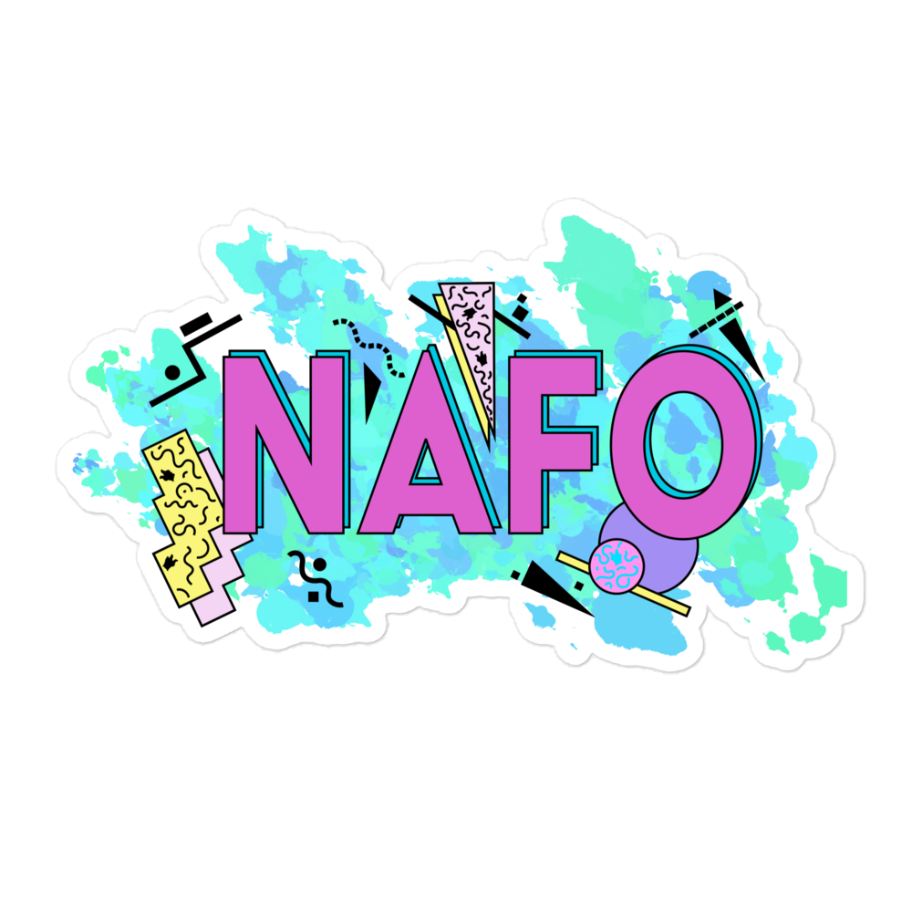 NAFO Retro Sticker