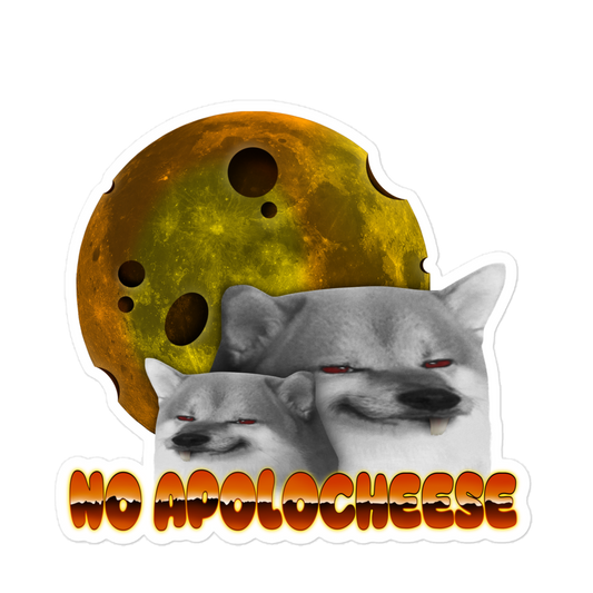 NAFO No Apolocheese Sticker
