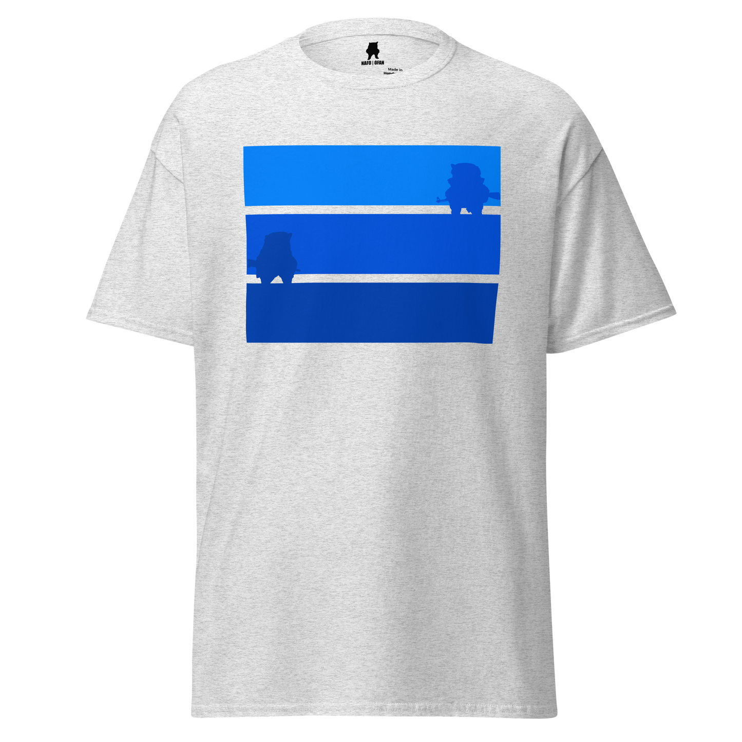 NAFO Blue Gradient T-Shirt