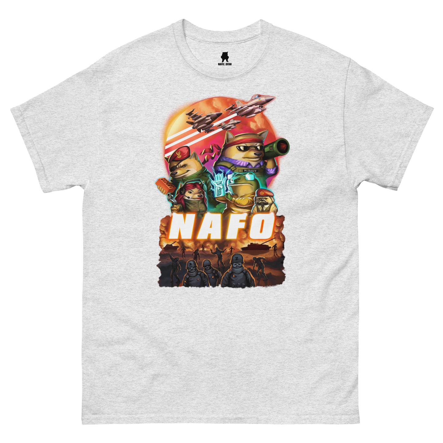 NAFO x Grandpa Yurko NAFO Squad T-Shirt