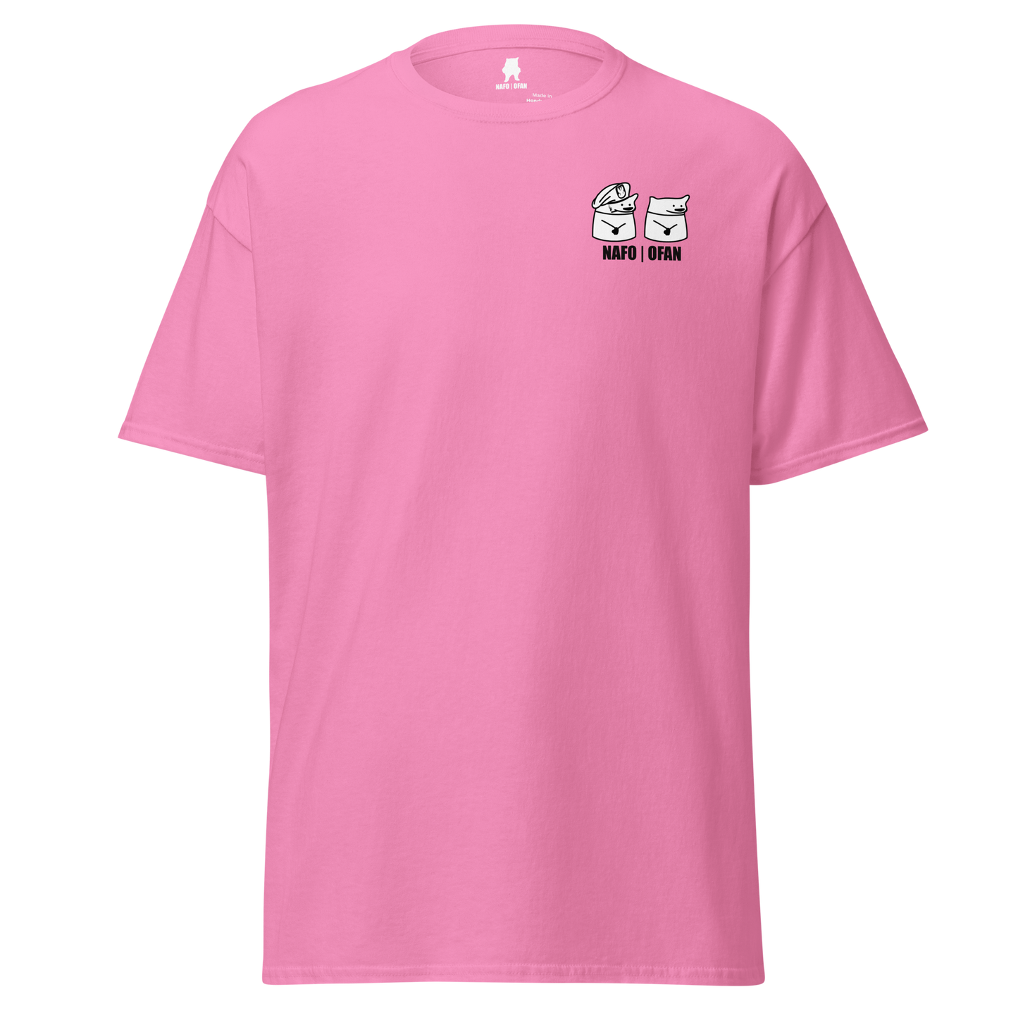 NAFO Fella Sock Character T-Shirt