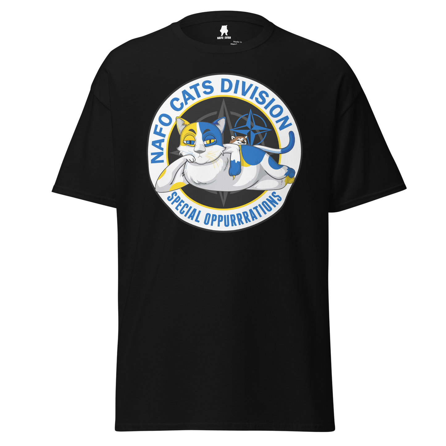 NAFO Cat Division Spec Ops. T-Shirt
