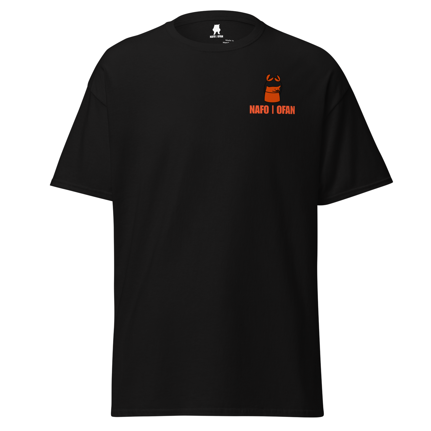 NAFO Crab Fella Sock Character T-Shirt