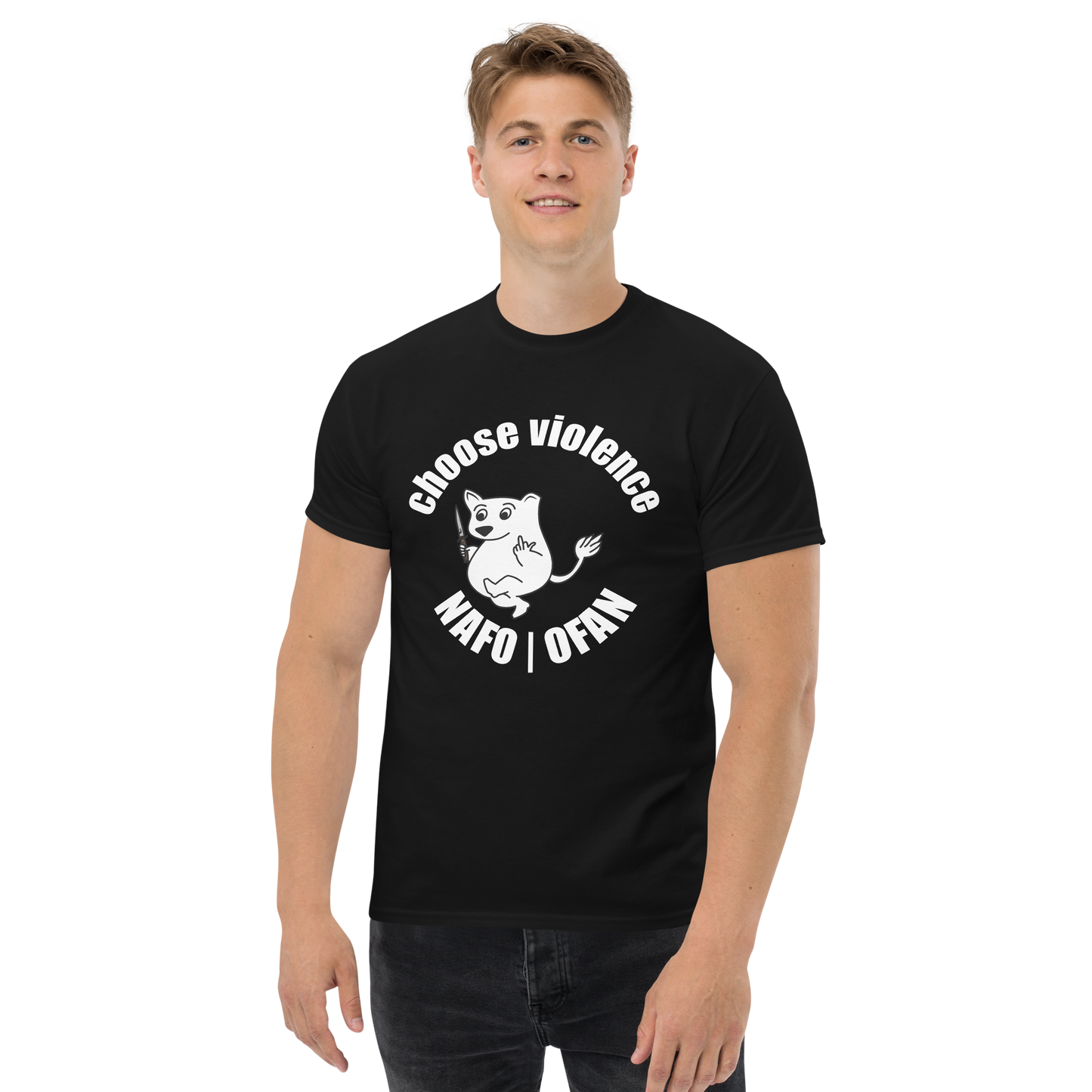 NAFO Choose Violence T-Shirt