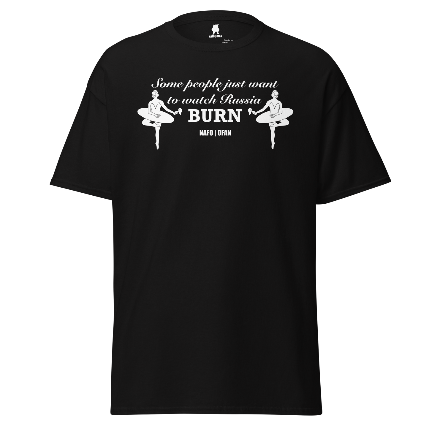 NAFO Watch Russia Burn T-Shirt
