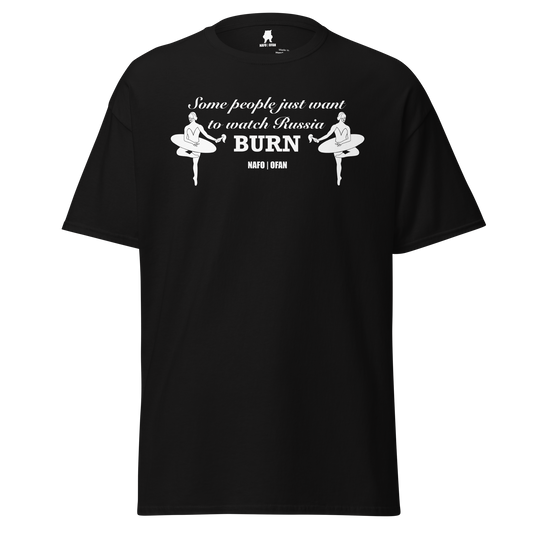 NAFO Watch Russia Burn T-Shirt
