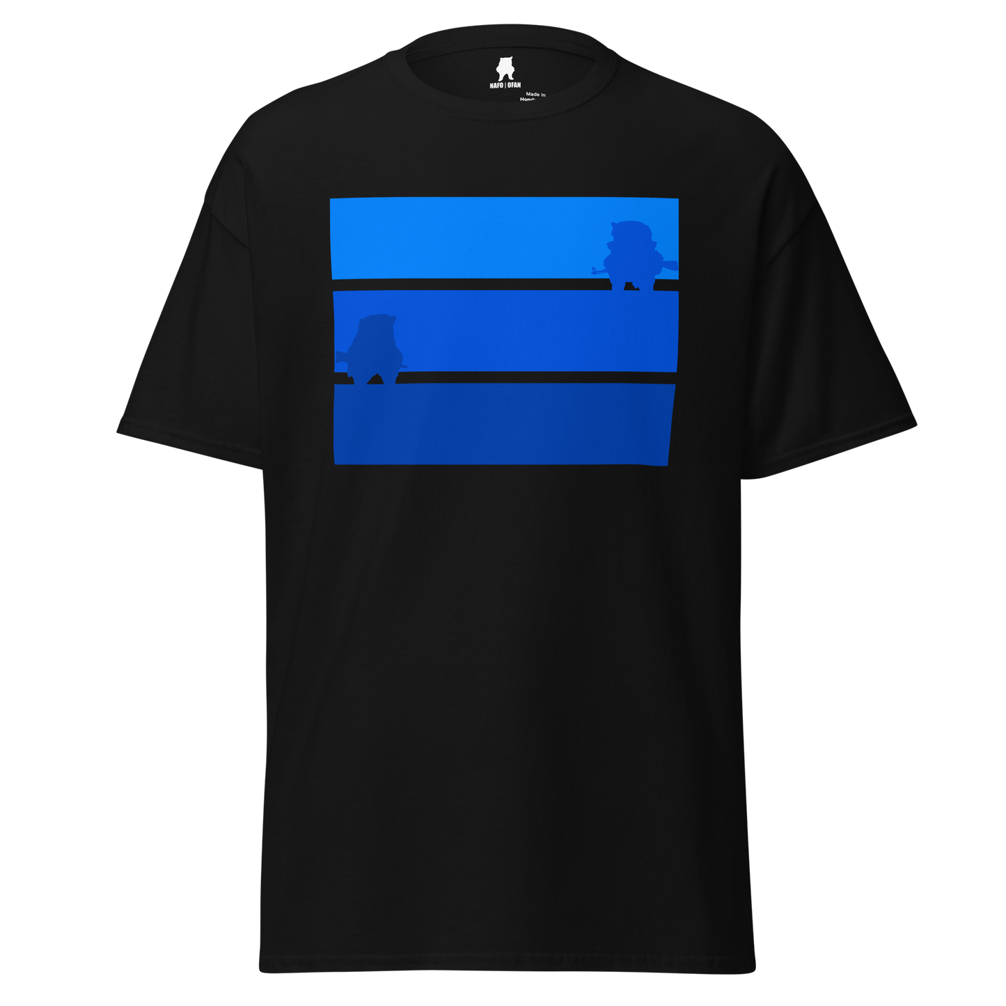 NAFO Blue Gradient T-Shirt