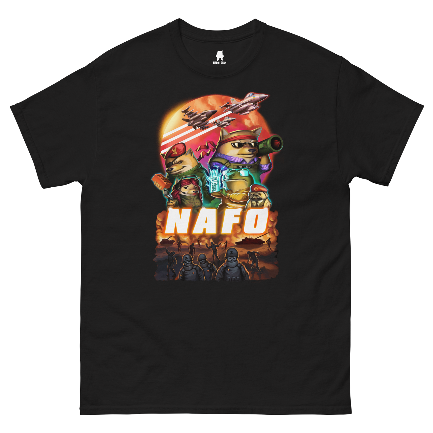 NAFO x Grandpa Yurko NAFO Squad T-Shirt