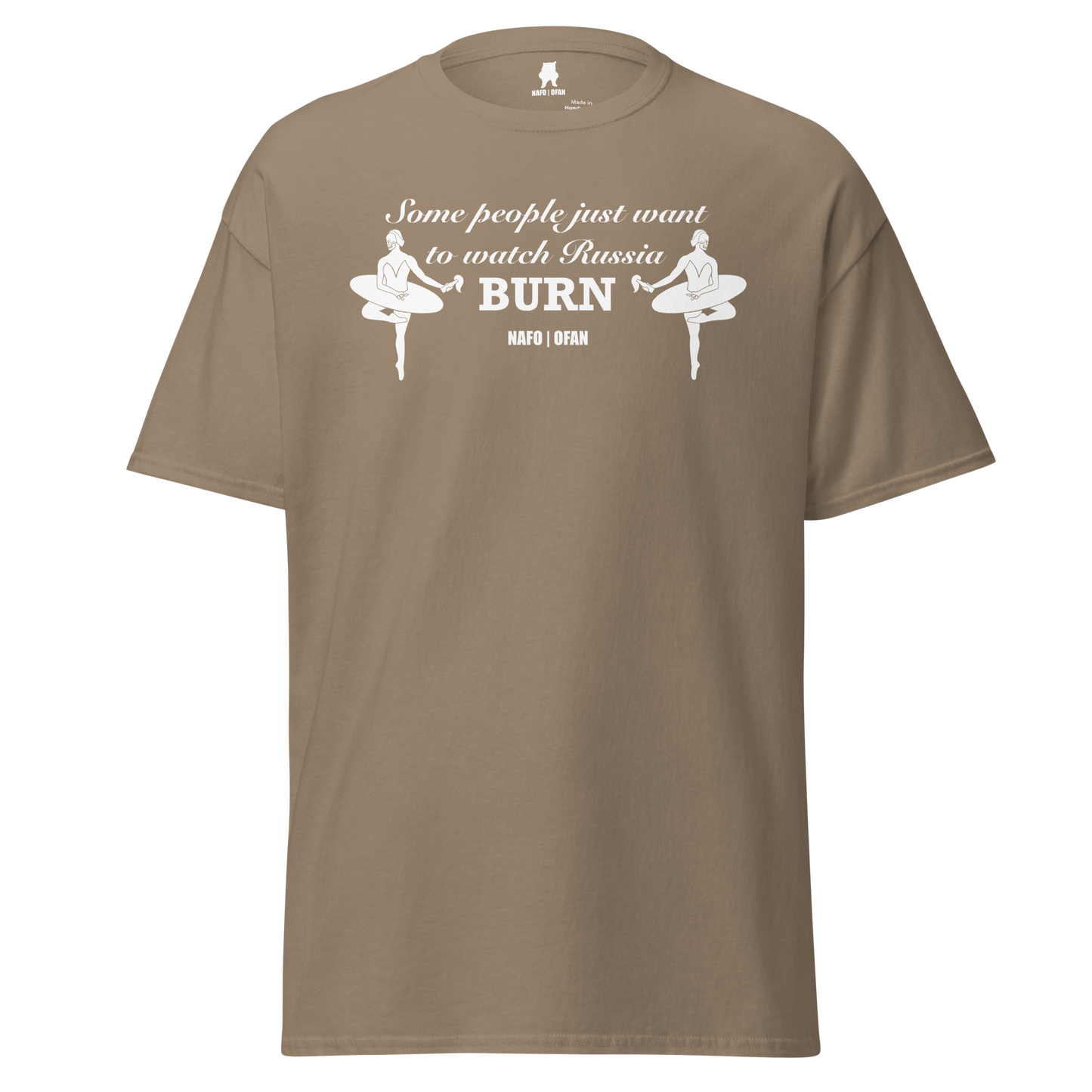 NAFO Watch Russia Burn T-Shirt