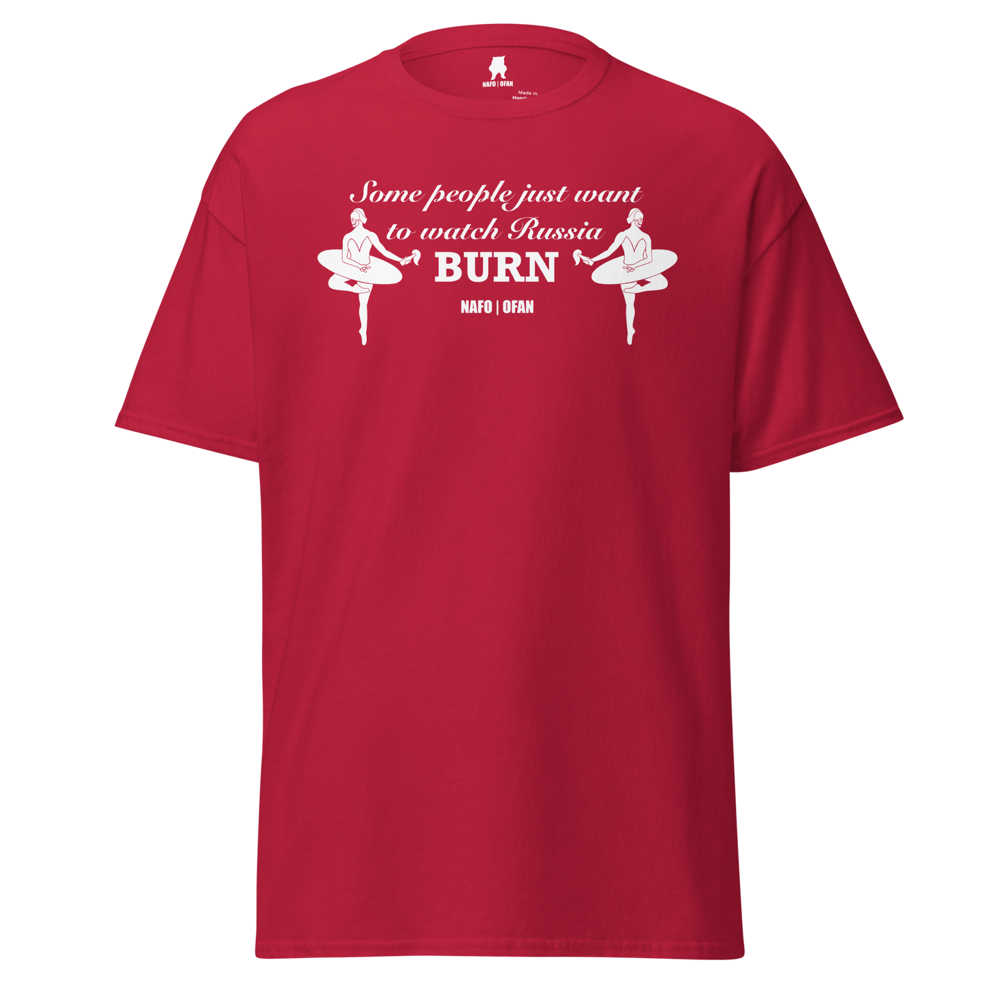 NAFO Watch Russia Burn T-Shirt