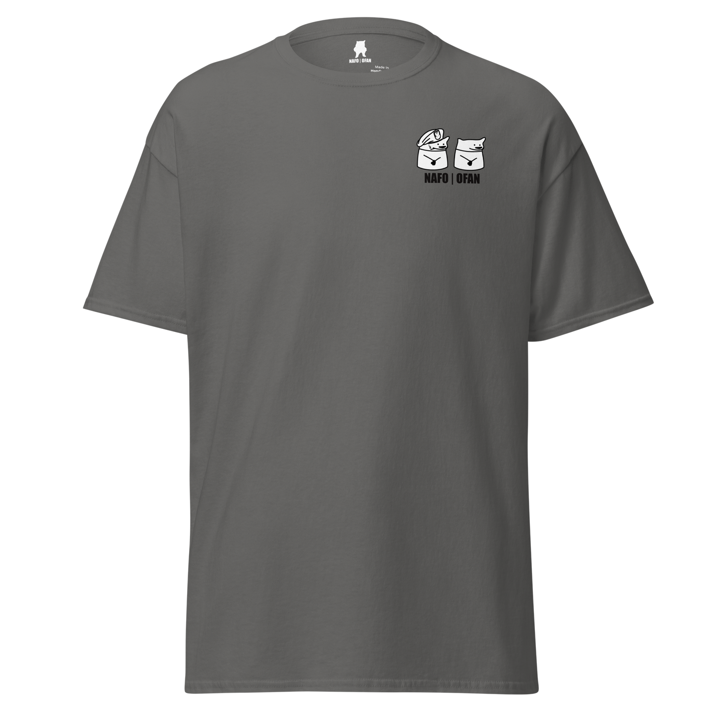 NAFO Fella Sock Character T-Shirt