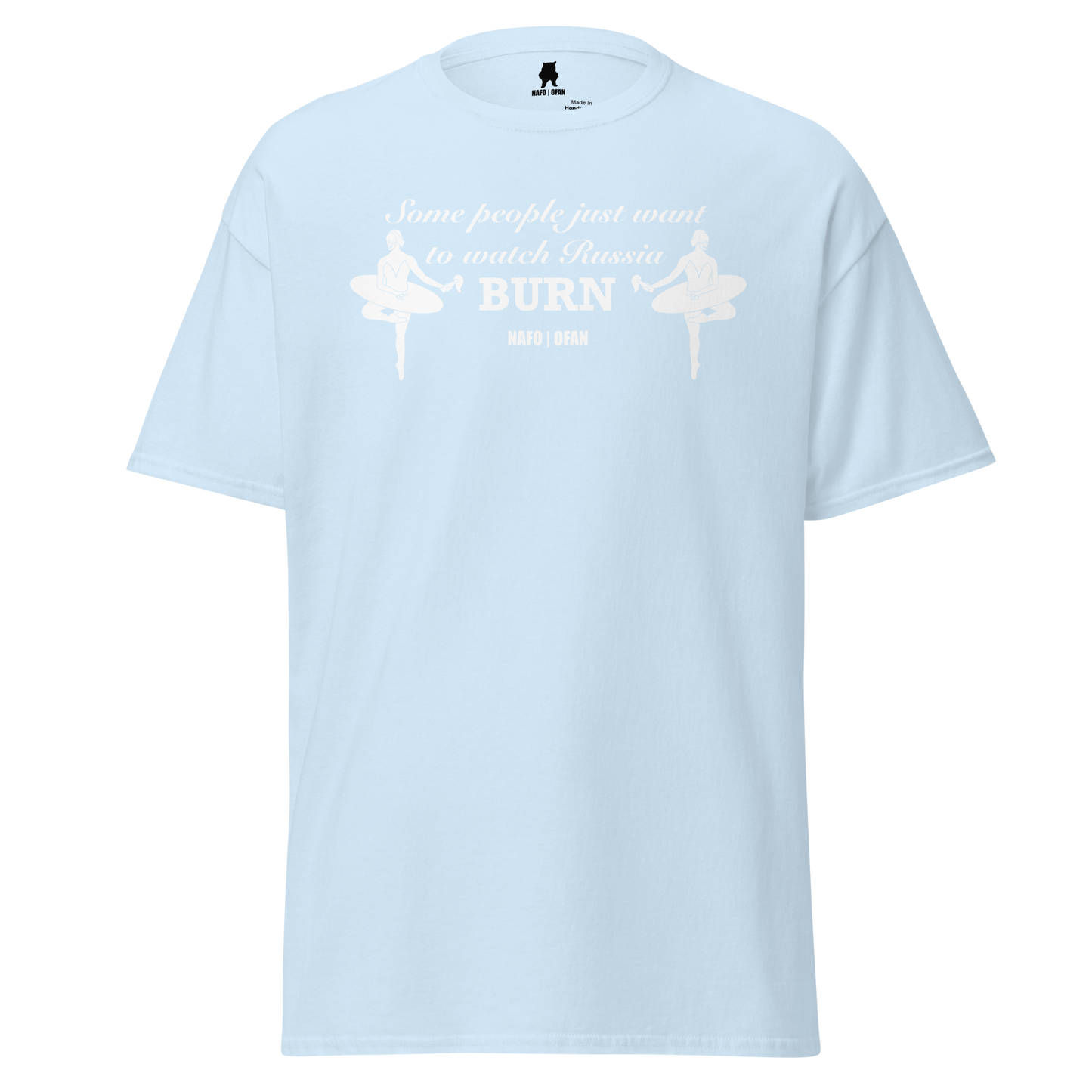 NAFO Watch Russia Burn T-Shirt