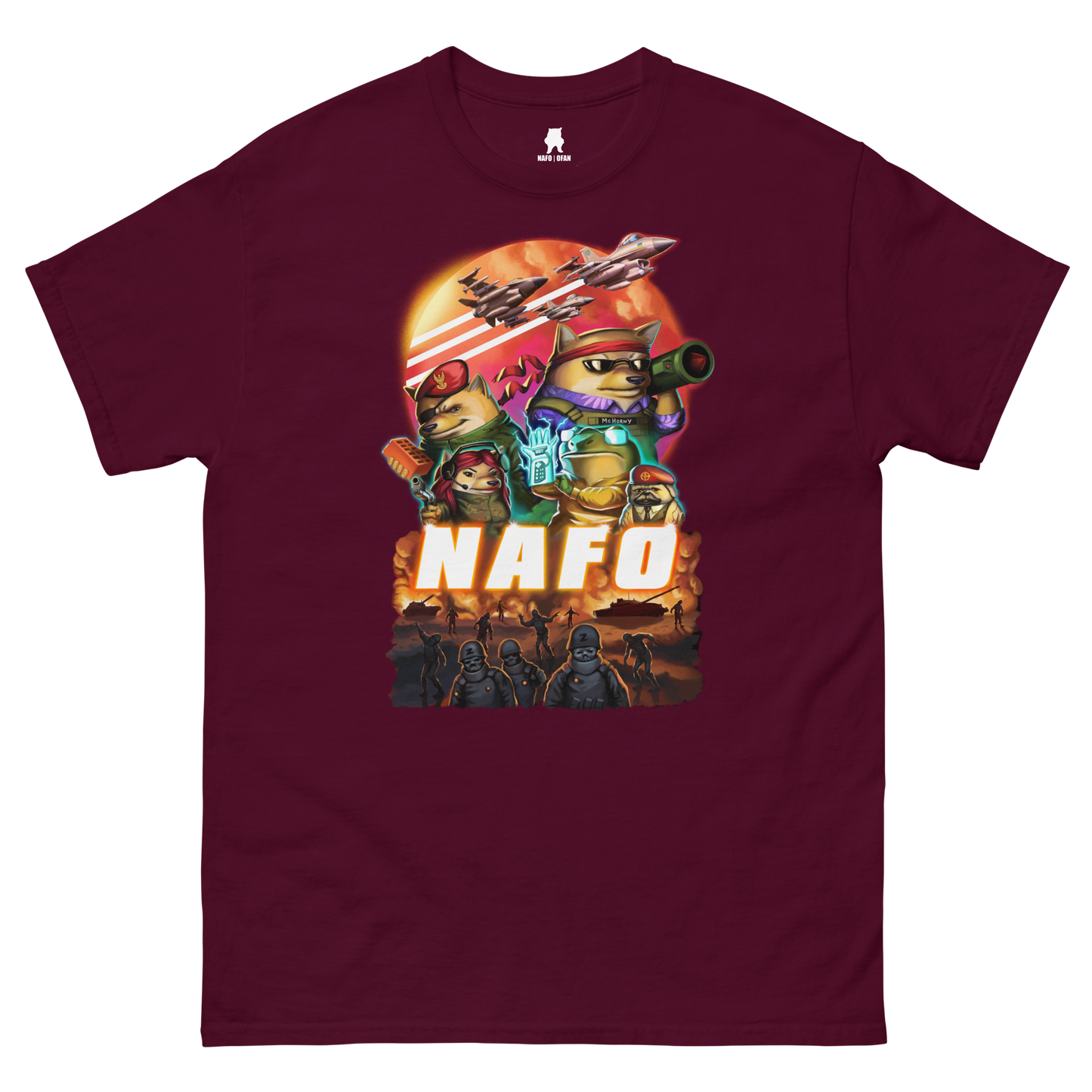 NAFO x Grandpa Yurko NAFO Squad T-Shirt