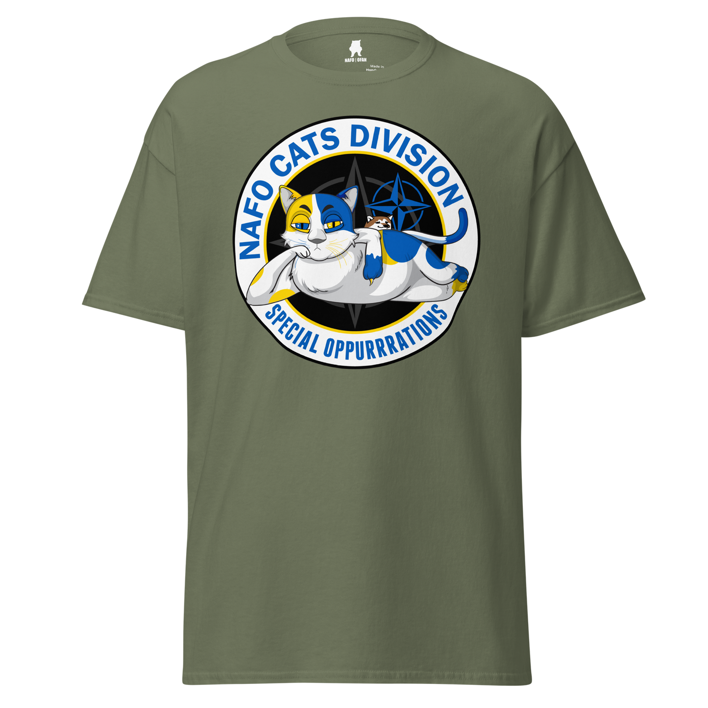 NAFO Cat Division Spec Ops. T-Shirt