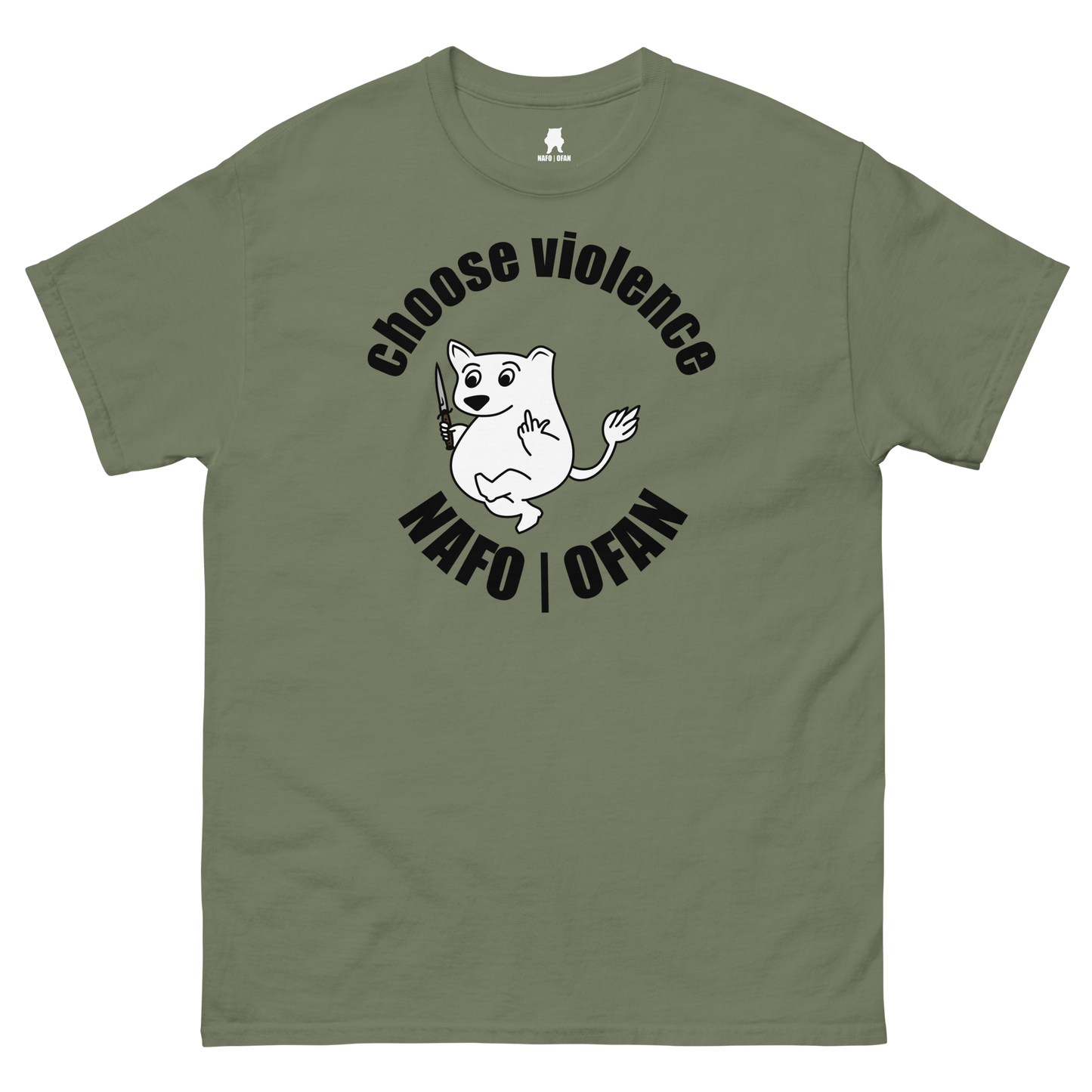 NAFO Choose Violence T-Shirt
